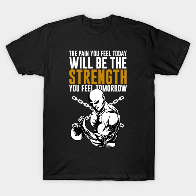 The Pain Muscle T-Shirt by akawork280